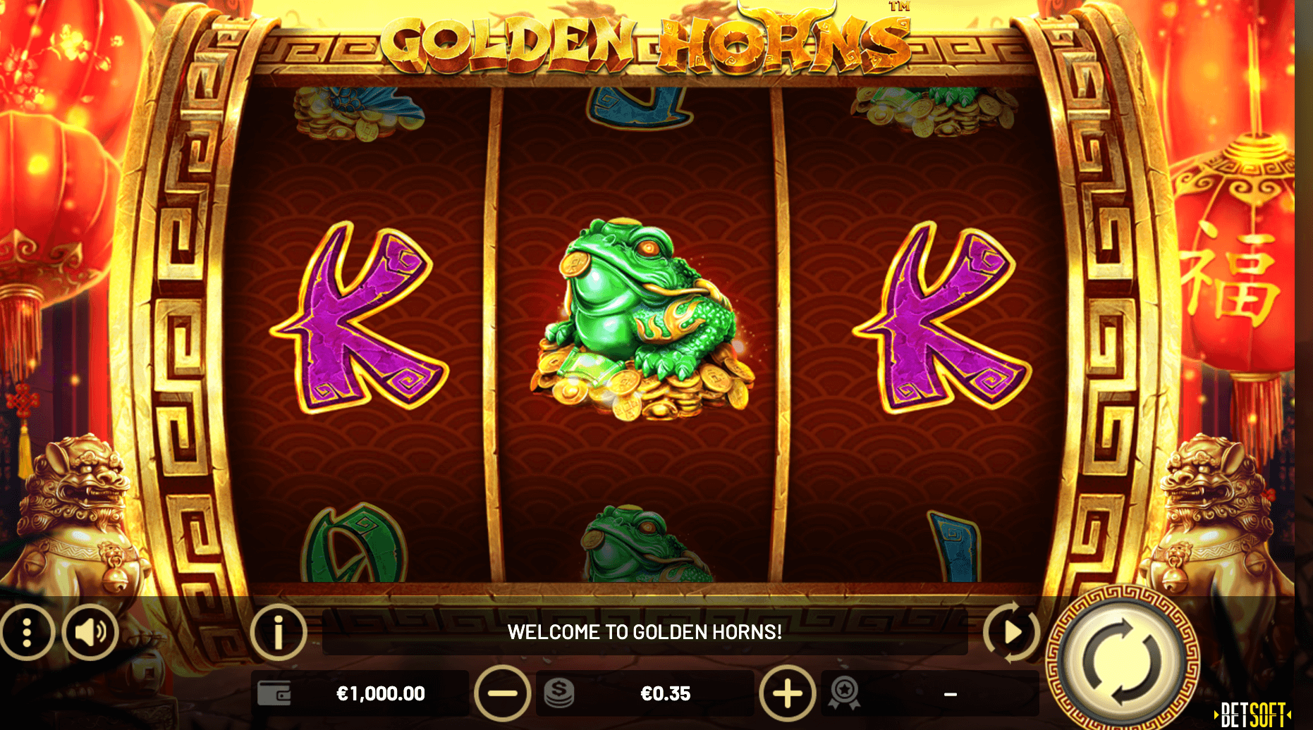 Golden Horns Betsoft Joker1234