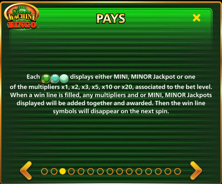 Green Machine Bingo Light & Wonder Joker123 slot