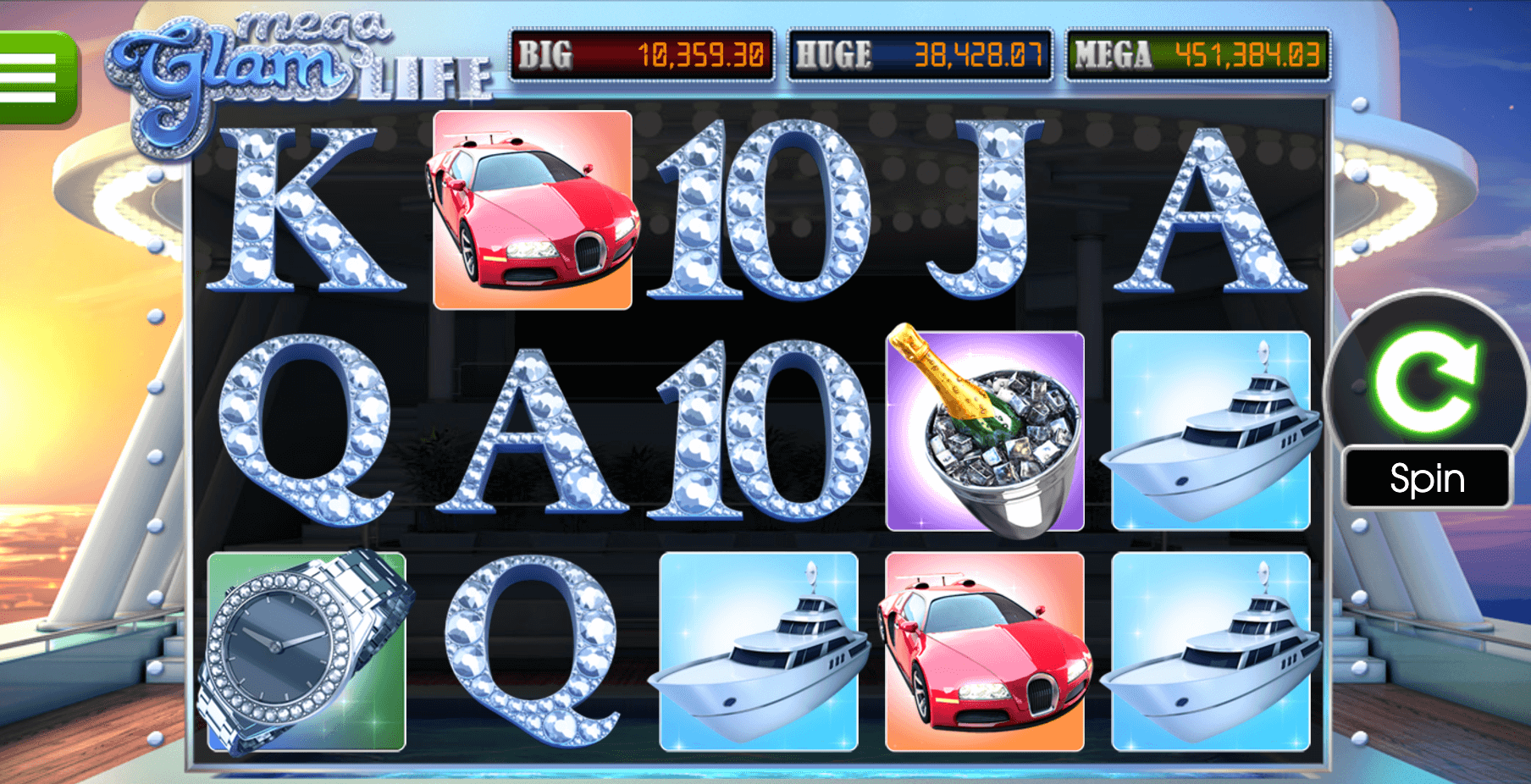 Mega Glam Life Betsoft www Joker388
