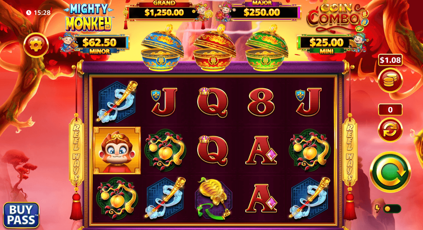 Mighty Monkey Coin Combo Light & Wonder Joker123 เว็บตรง ใหม่ล่าสุด