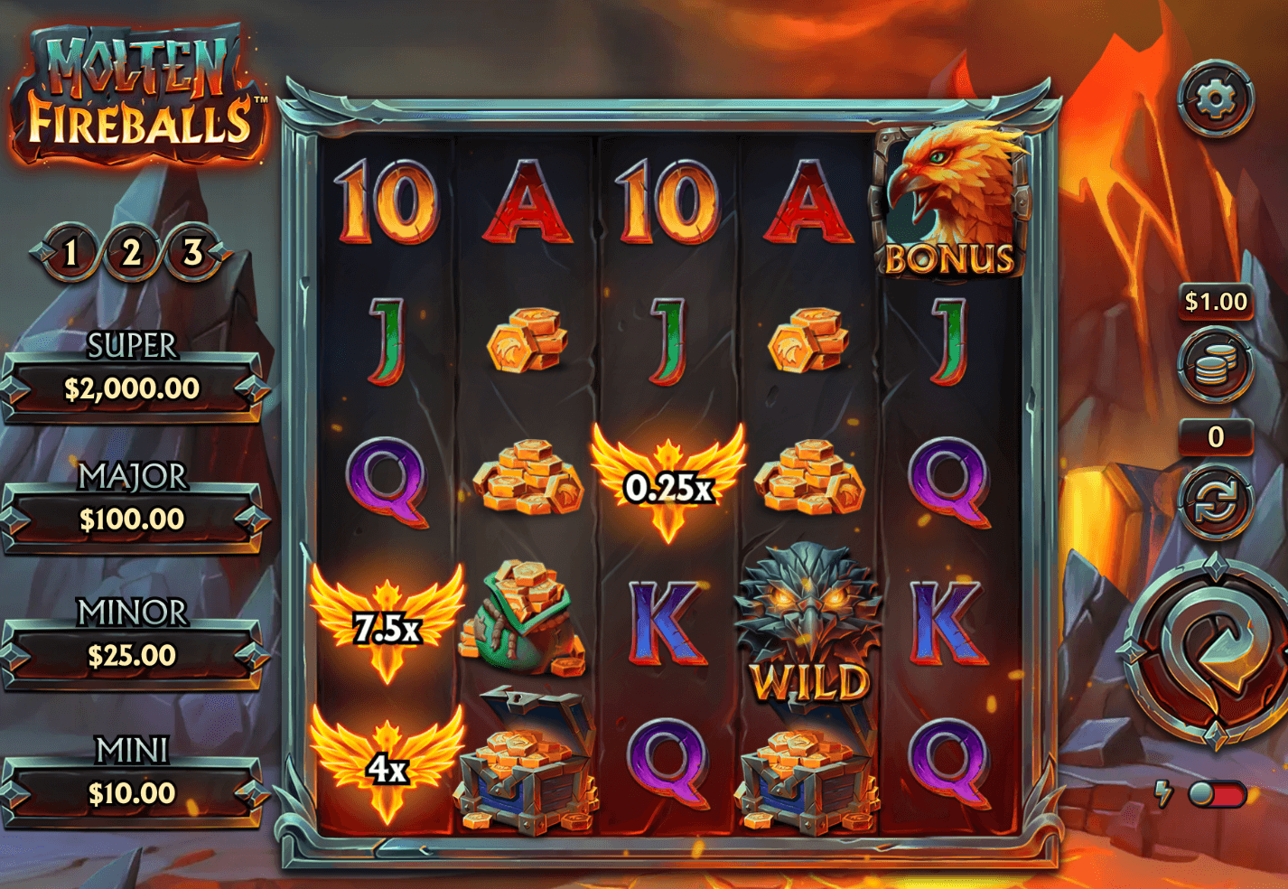 Molten Fireballs Light & Wonder Joker gaming
