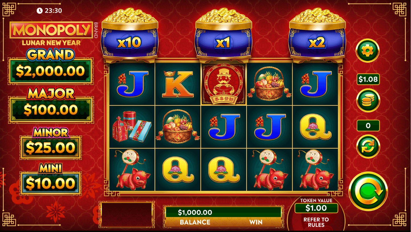 Monopoly Lunar New Year Light & Wonder wwwJoker