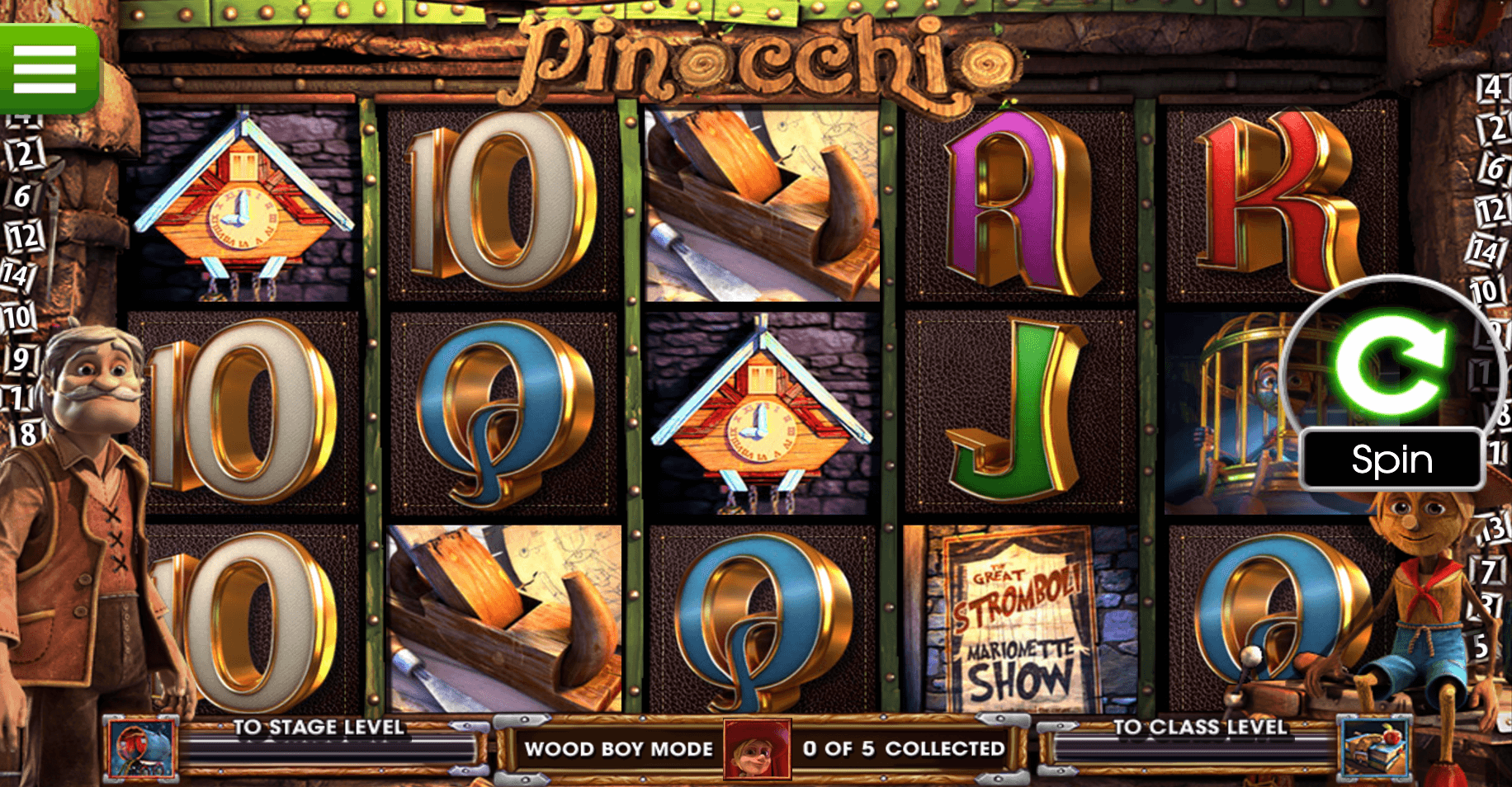 Pinocchio Betsoft slotJoker123