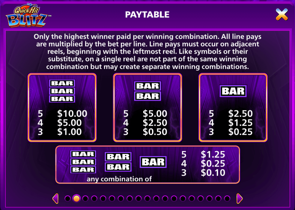 Quick Hit Blitz Purple Light & Wonder www Joker388