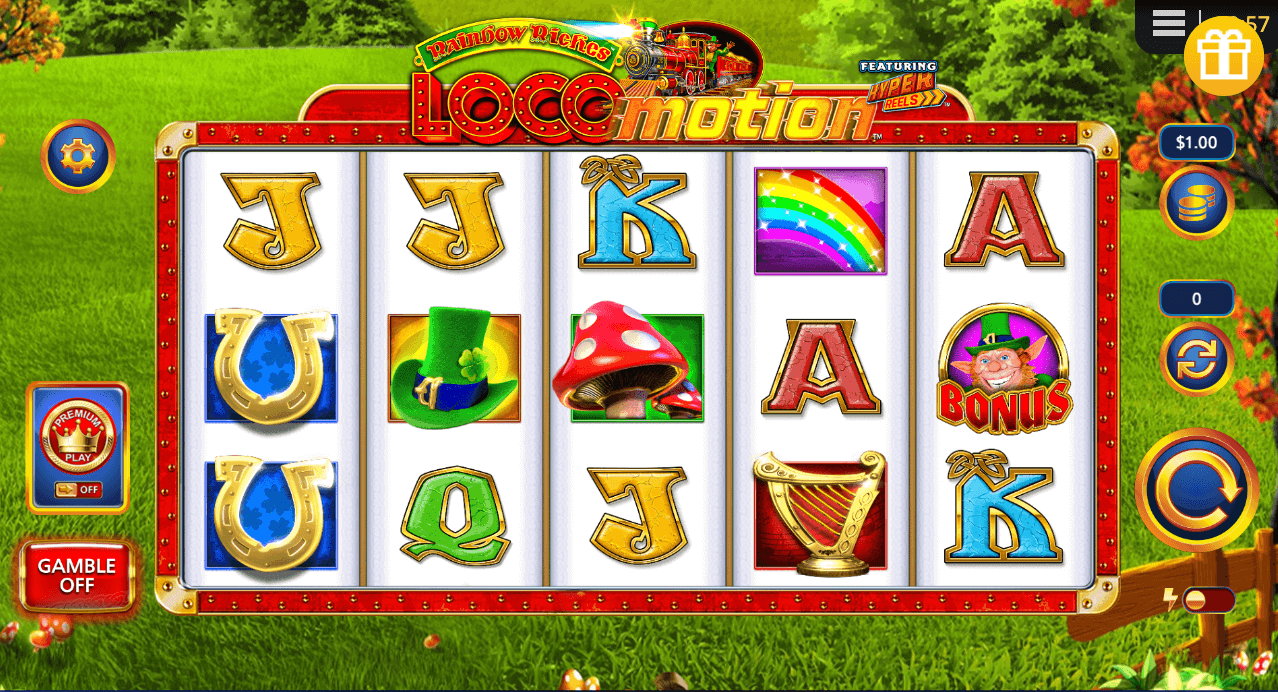 Rainbow Riches Locomotion Light & Wonder Joker123 เว็บตรง ใหม่ล่าสุด