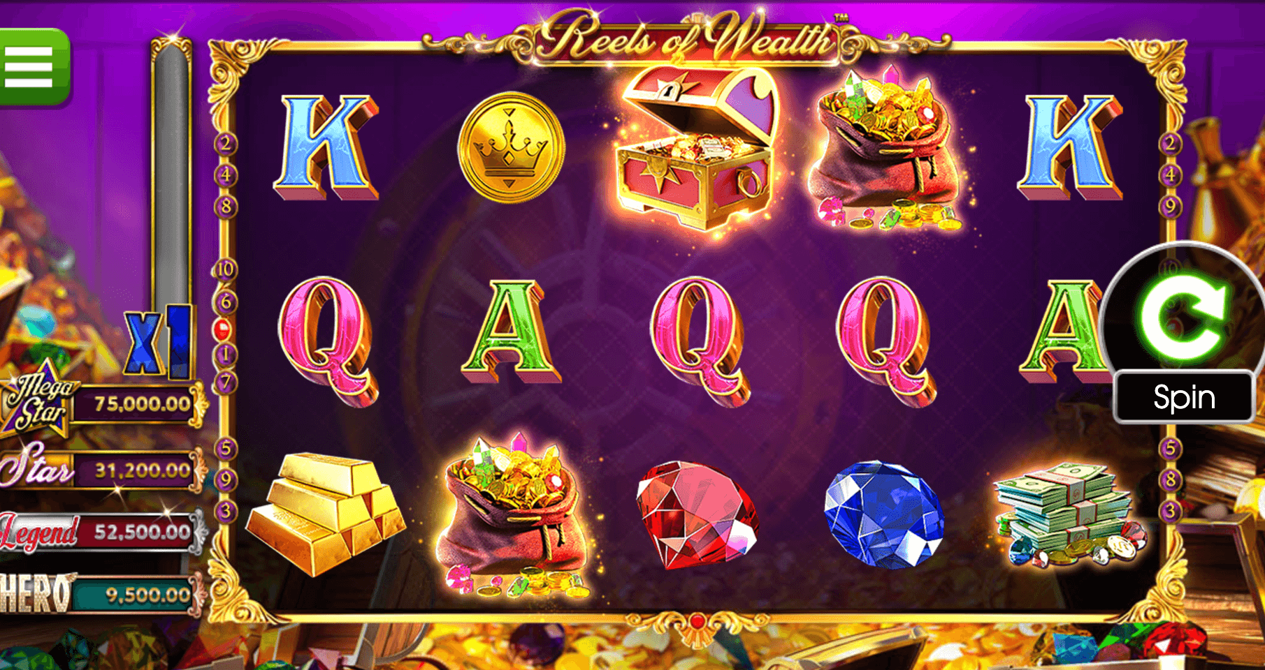 Reels of Wealth Betsoft Joker123plus