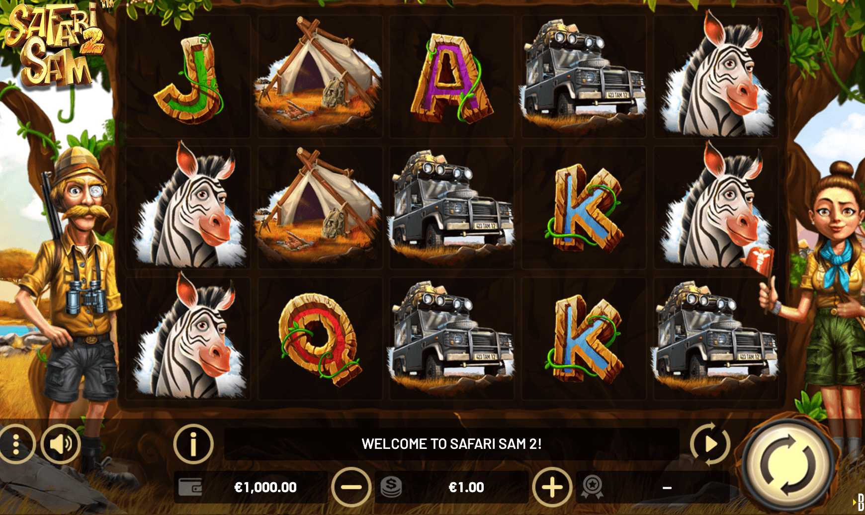 Safari Sam 2 Betsoft Joker game 123