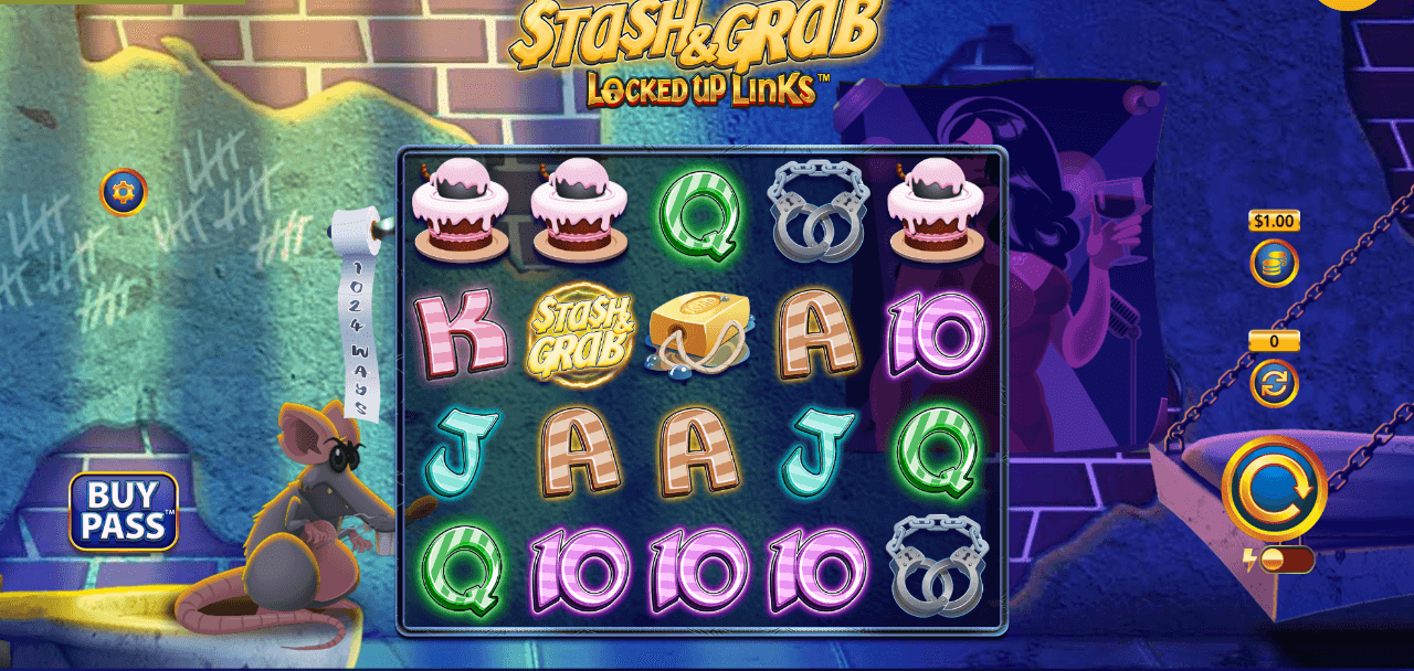 Stash & Grab Locked Up Links Light & Wonder Joker123 com