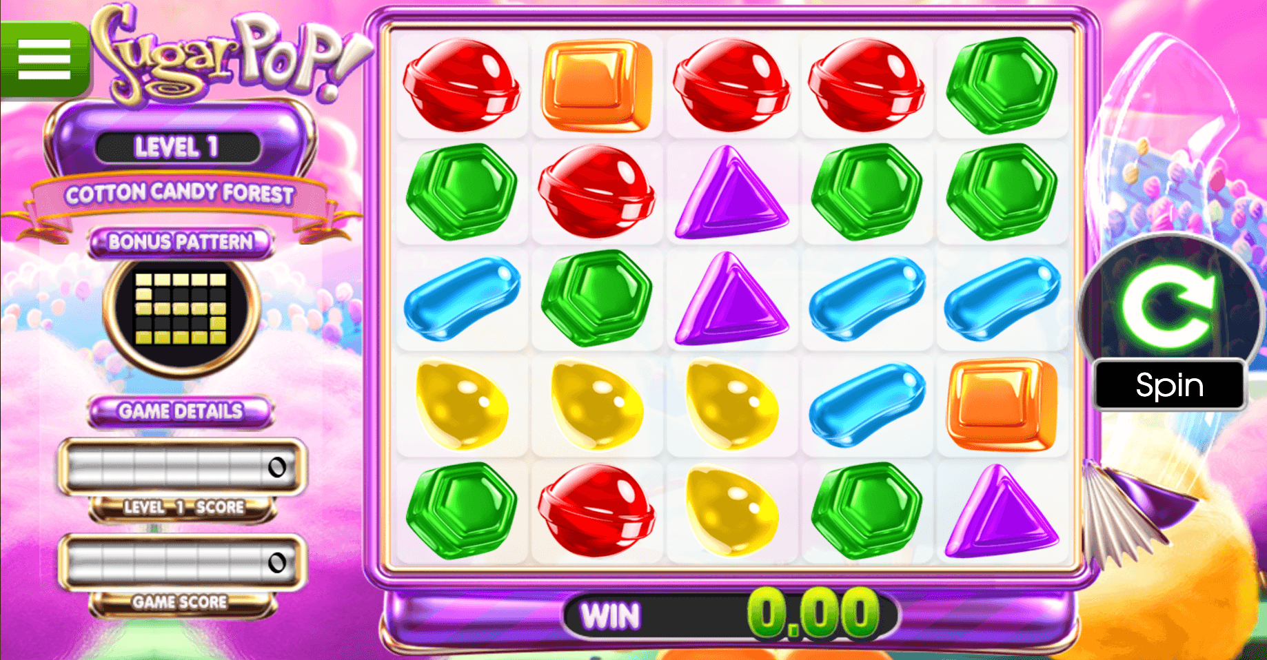 Sugar Pop Betsoft Joker mobile