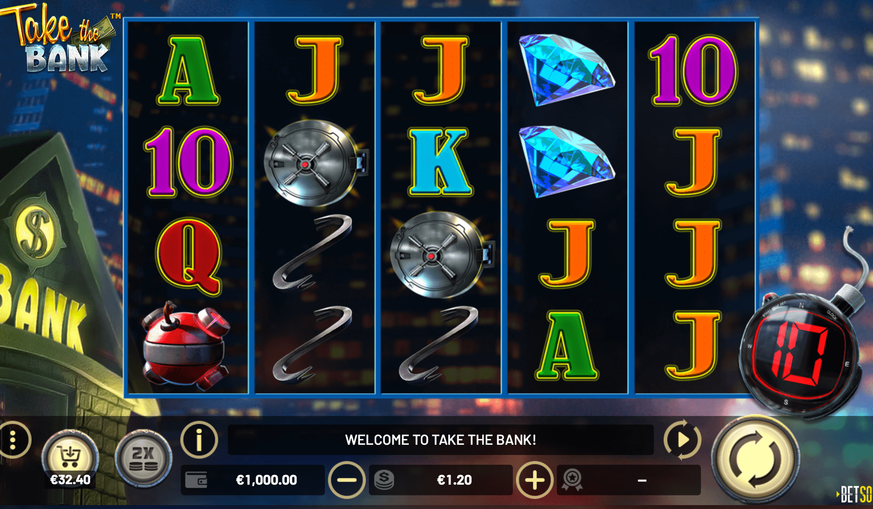 Take The Bank Betsoft wwwJoker123c net