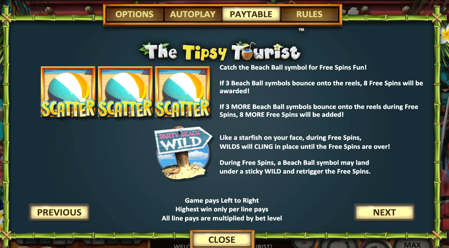 The Tipsy Tourist Betsoft Joker family