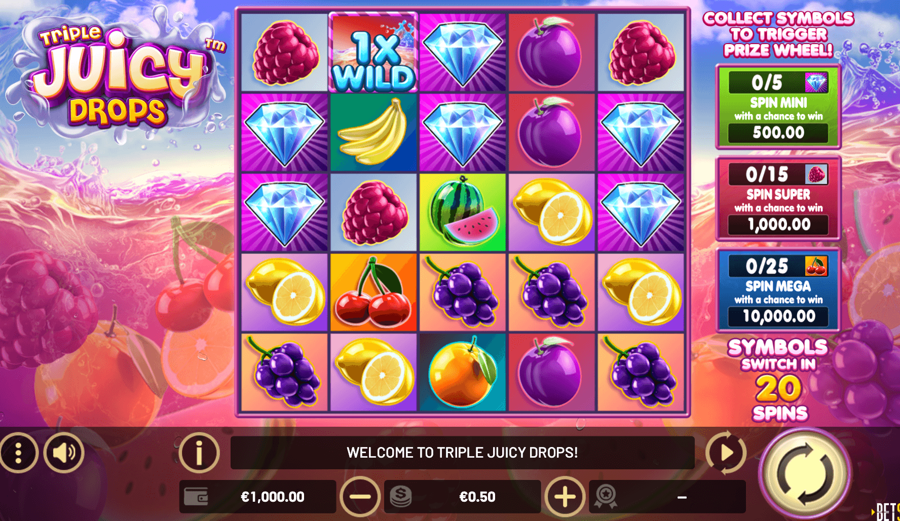 Triple Juicy Drops Betsoft Joker123 slot