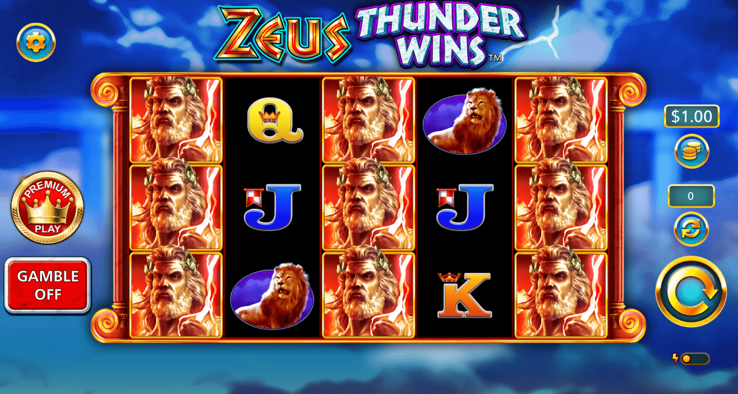 Zeus Thunder Wins Light & Wonder Joker game 123