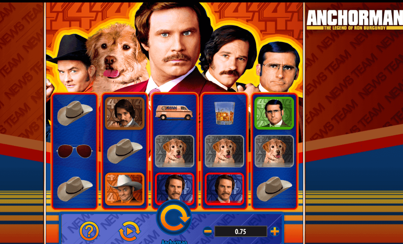 Anchorman The Legend of Ron Burgundy Light & Wonder Joker123th
