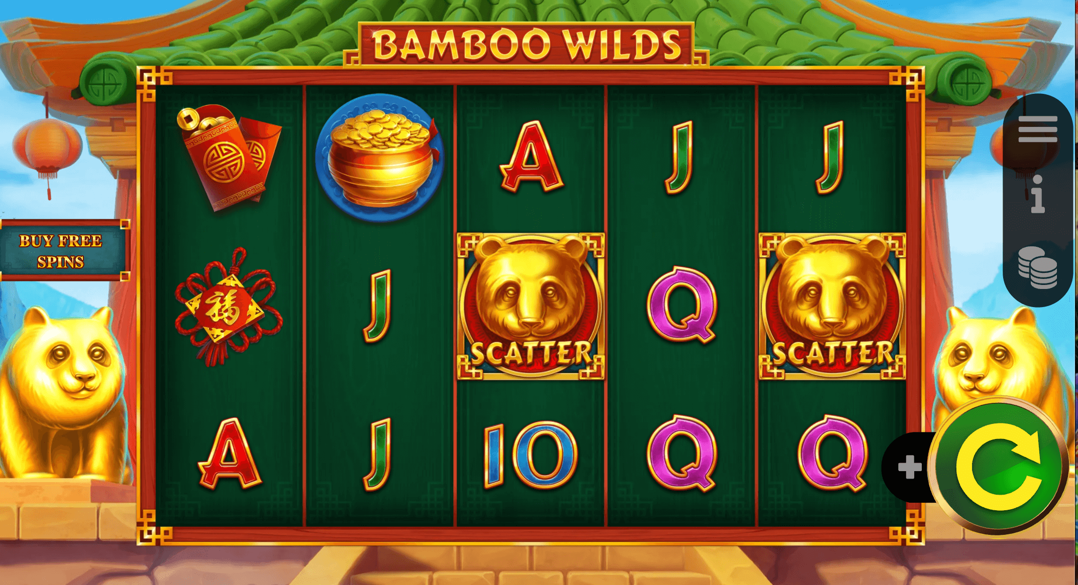 Bamboo Wilds Booming Games Joker family