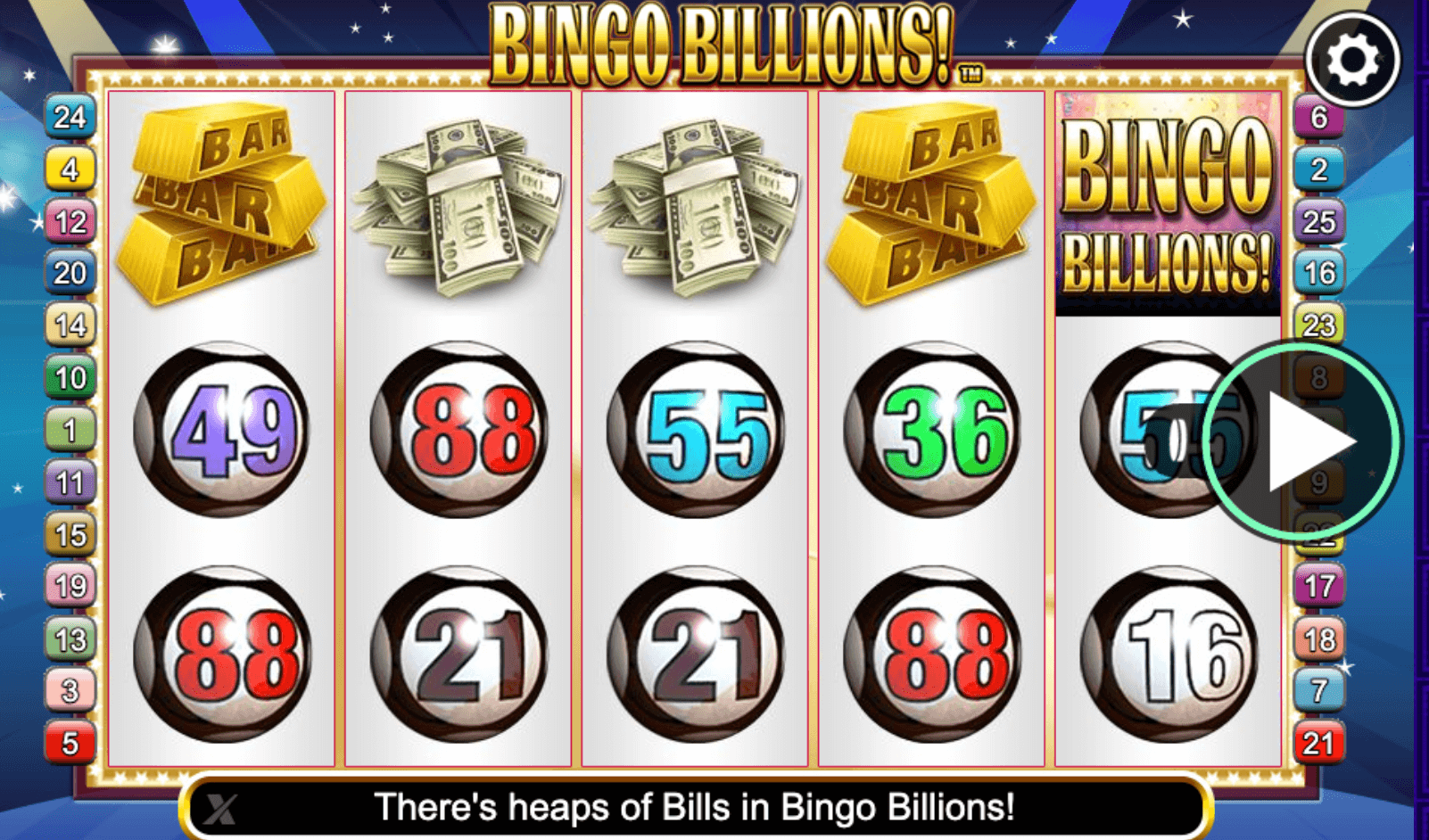 Bingo Billions Light & Wonder Joker mobile
