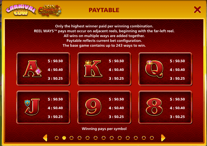 Carnival Cow Coin Combo Light & Wonder game Joker388