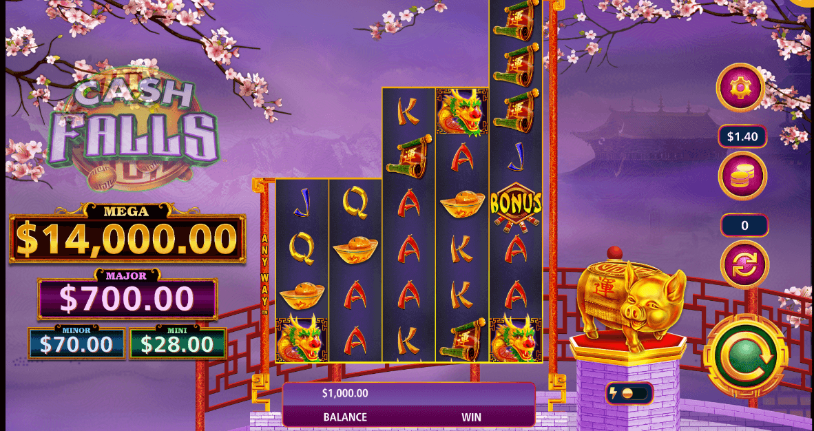 Cash Falls Huo Zhu Light & Wonder www Joker123