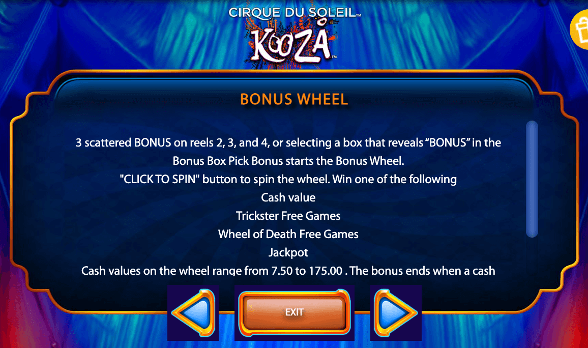 Cirque Du Soleil Kooza Light & Wonder Joker123 gaming