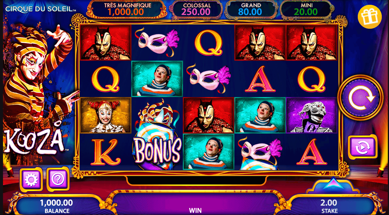 Cirque Du Soleil Kooza Light & Wonder Joker1234