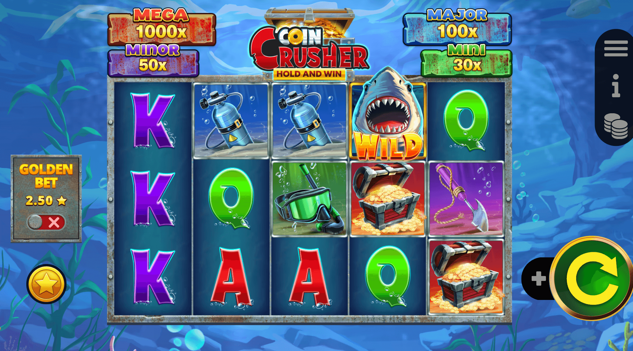 Coin Crusher Hold And Win Booming Games wwwJoker123c net