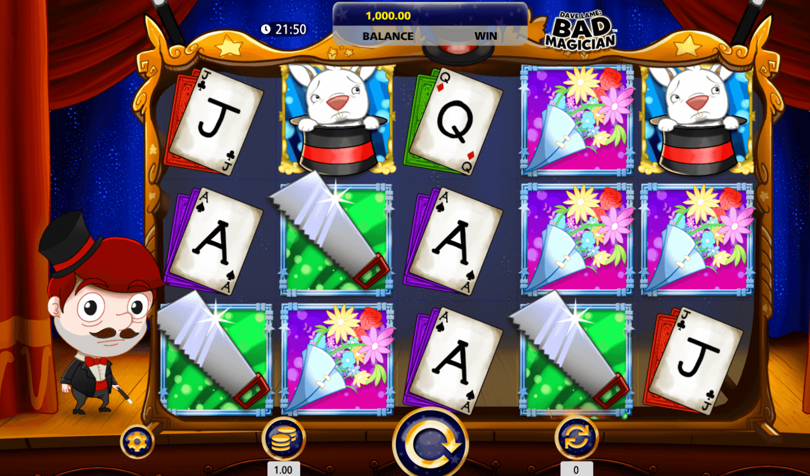 Dave Lame Bad Magician Light & Wonder Joker gaming