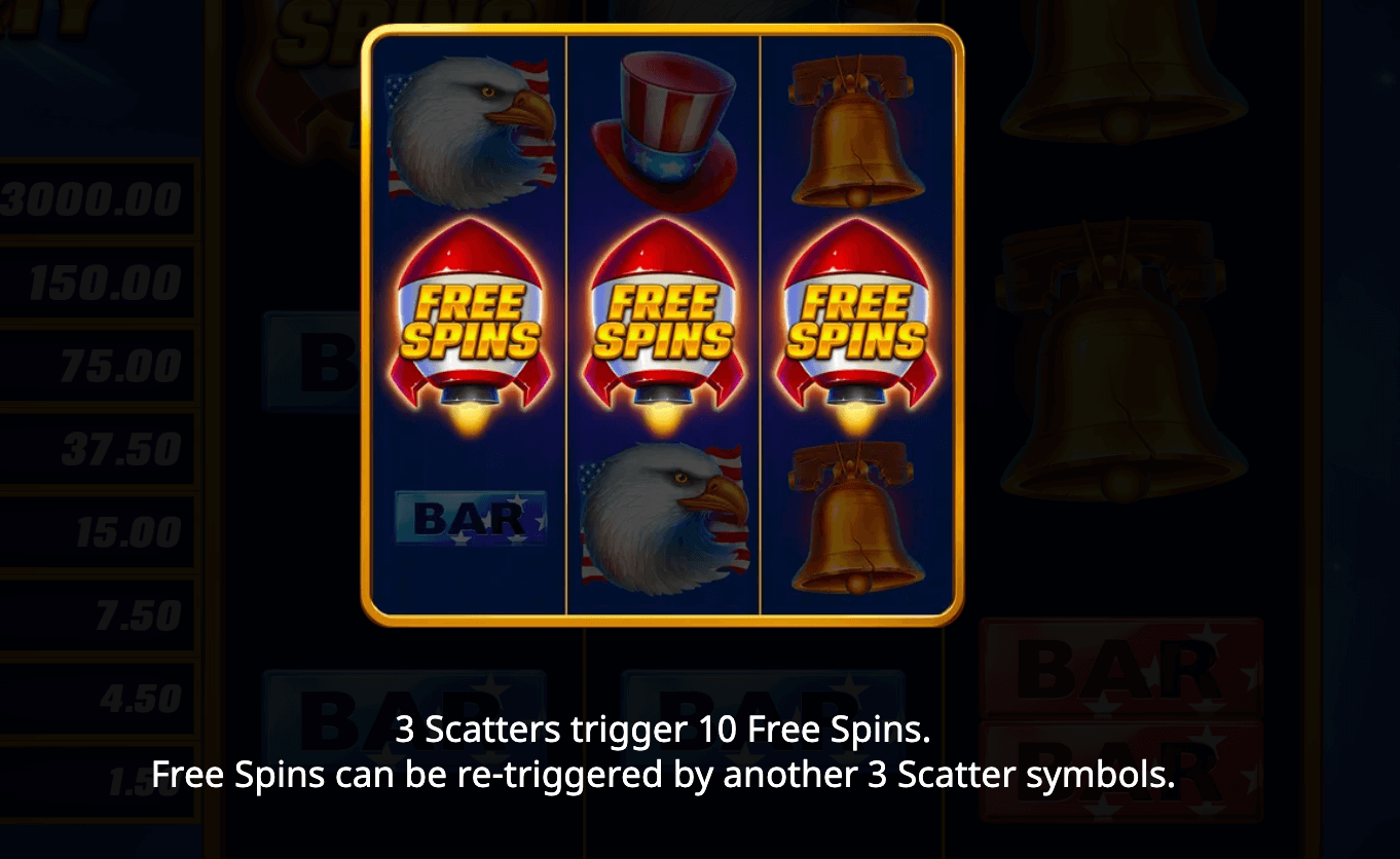 Diamonds of Liberty Booming Games game Joker388