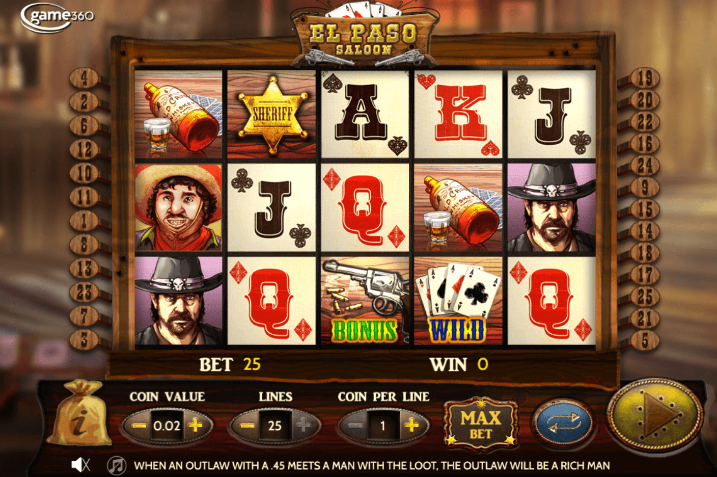 El Paso Saloon Light & Wonder Joker123plus