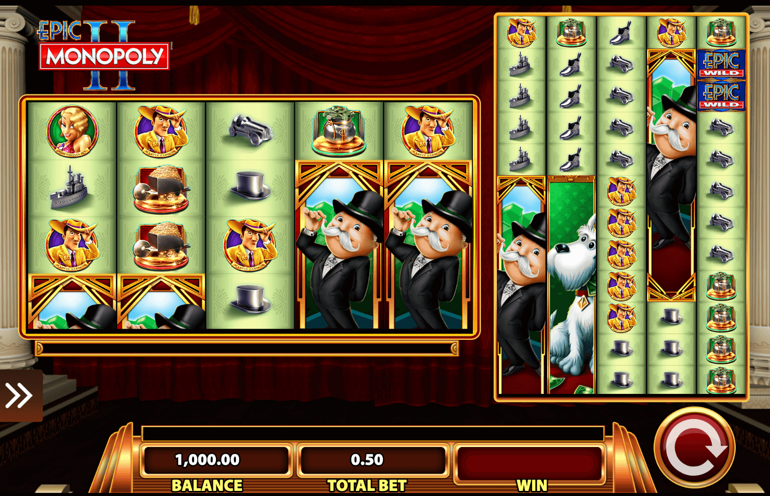 Epic Monopoly II Light & Wonder Joker family