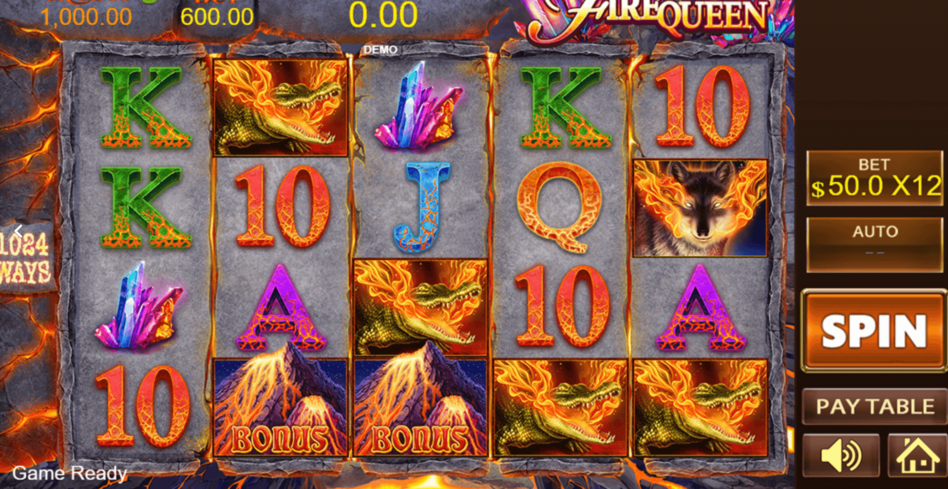 Fire Queen Light & Wonder Joker game 123