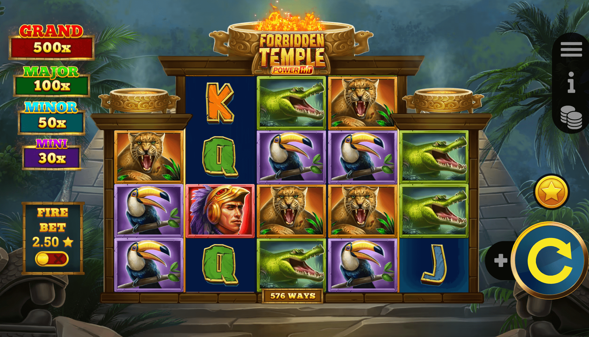 Forbidden Temple Power Hit Booming Games Joker1234th