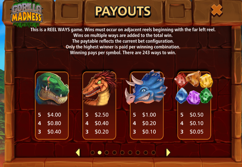 Gorilla Madness Light & Wonder Joker game 123