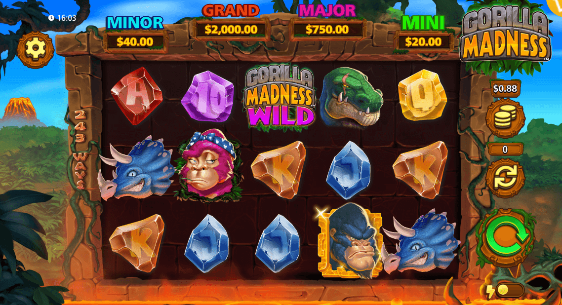 Gorilla Madness Light & Wonder Joker123th