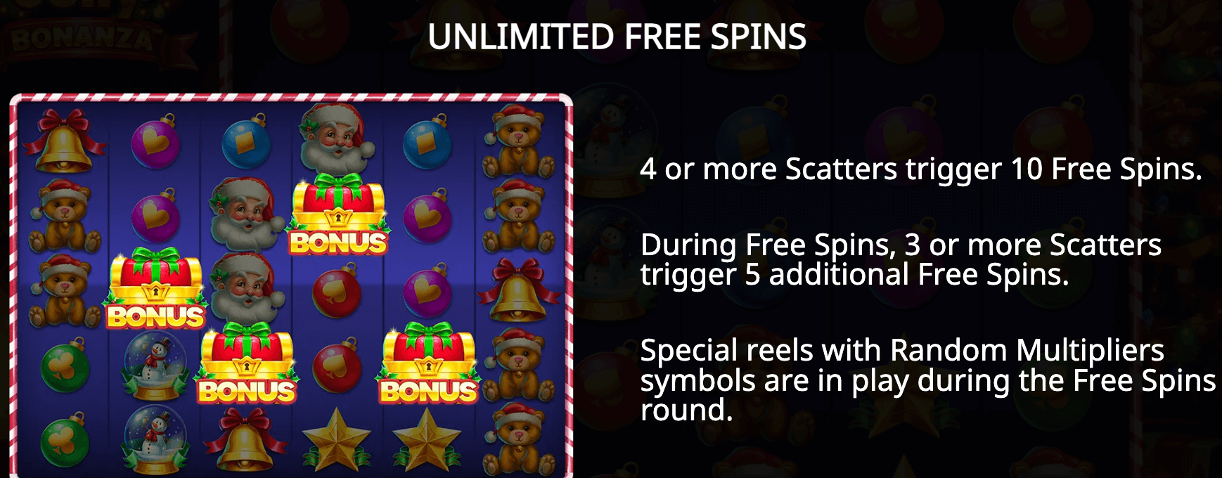 Holly Jolly Bonanza Booming Games Joker123 เว็บตรง ใหม่ล่าสุด