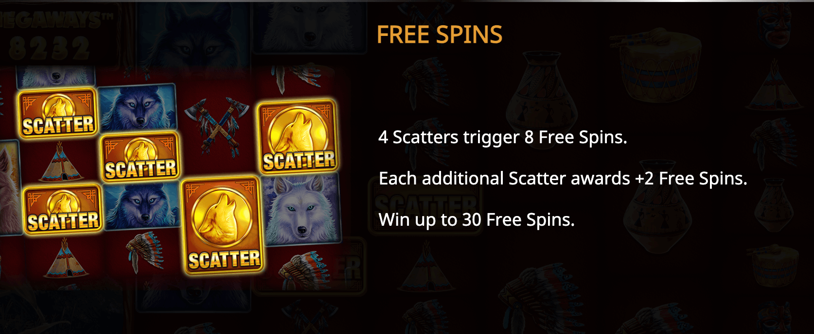 Howling Wolvers Megaways Booming Games game Joker388