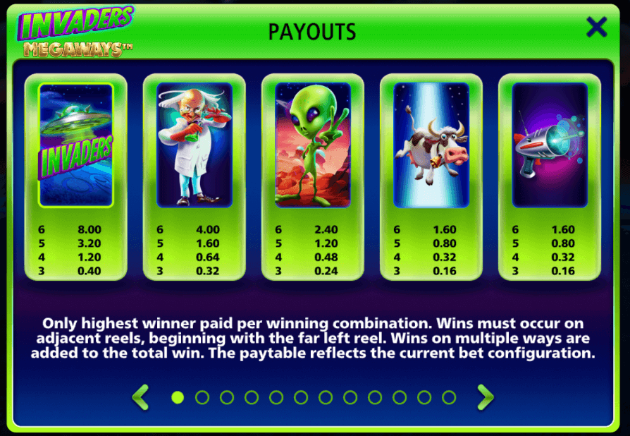Invaders Megaways Light & Wonder Joker game 123