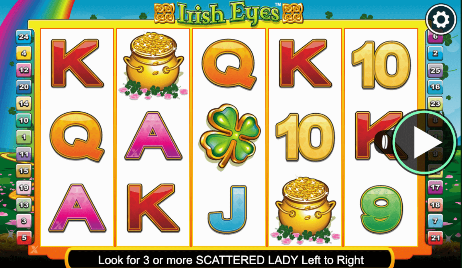 Irish Eyes Light & Wonder Joker gaming