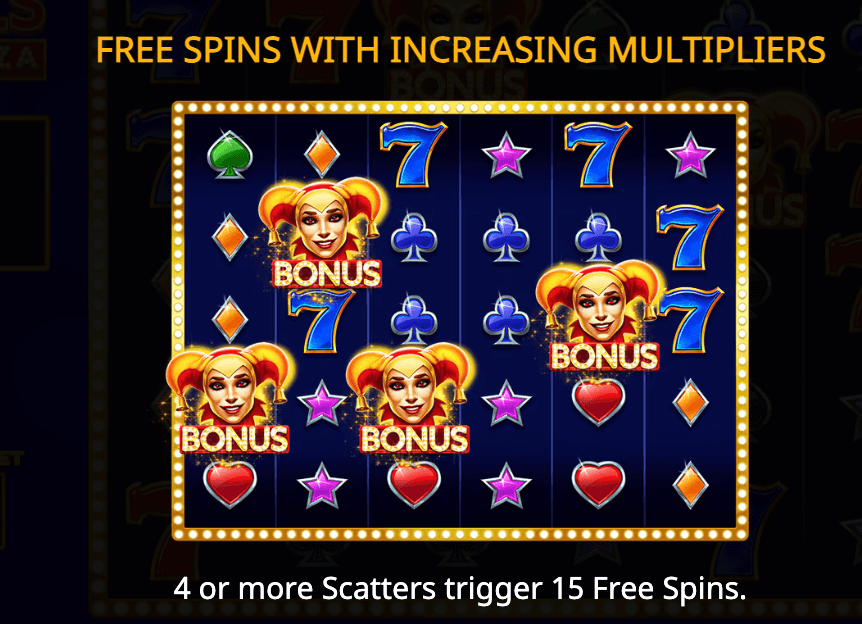 Jester's Bells Bonanza Booming Games Joker family