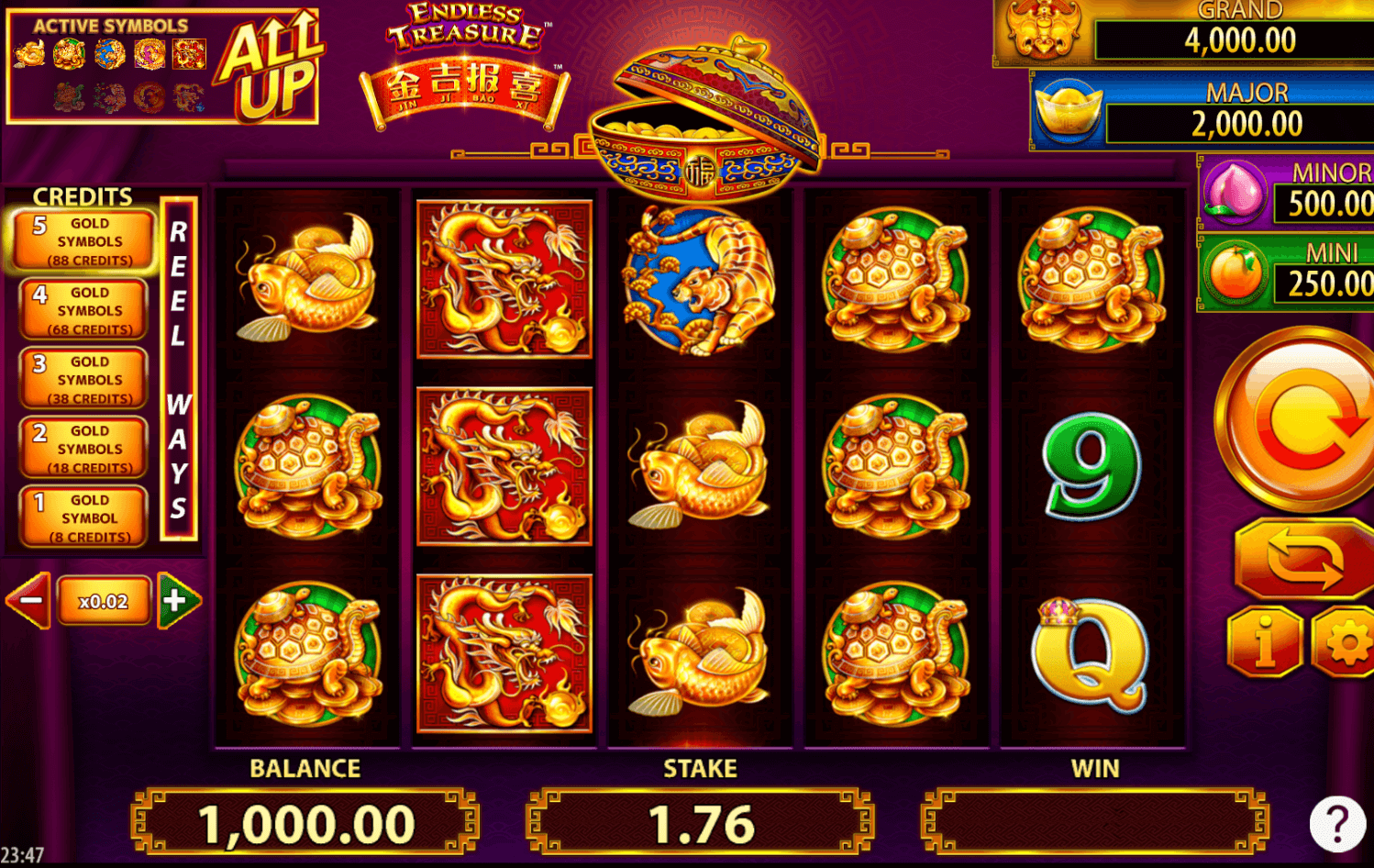 Jin Ji Bao Xi Endless Treasure Light & Wonder Joker game 123