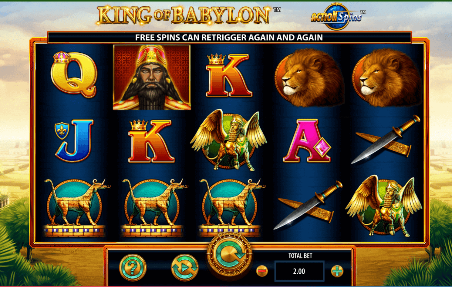King of Babylon Action Spins Light & Wonder Joker123plus