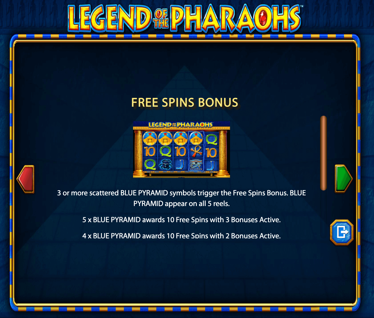Legend of the Pharaohs Light & Wonder Joker1234th
