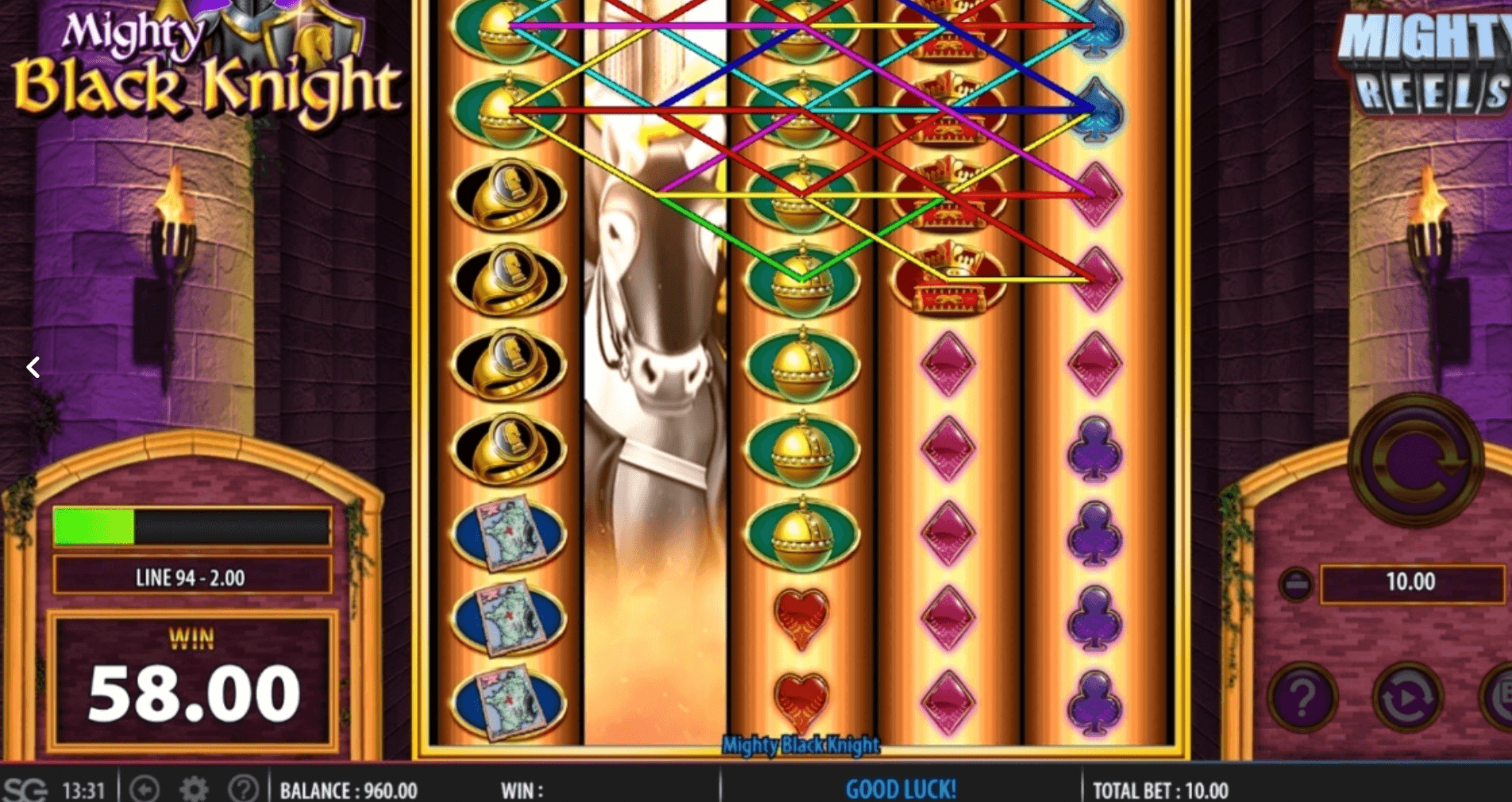 Mighty Black Knight Light & Wonder Joker slot