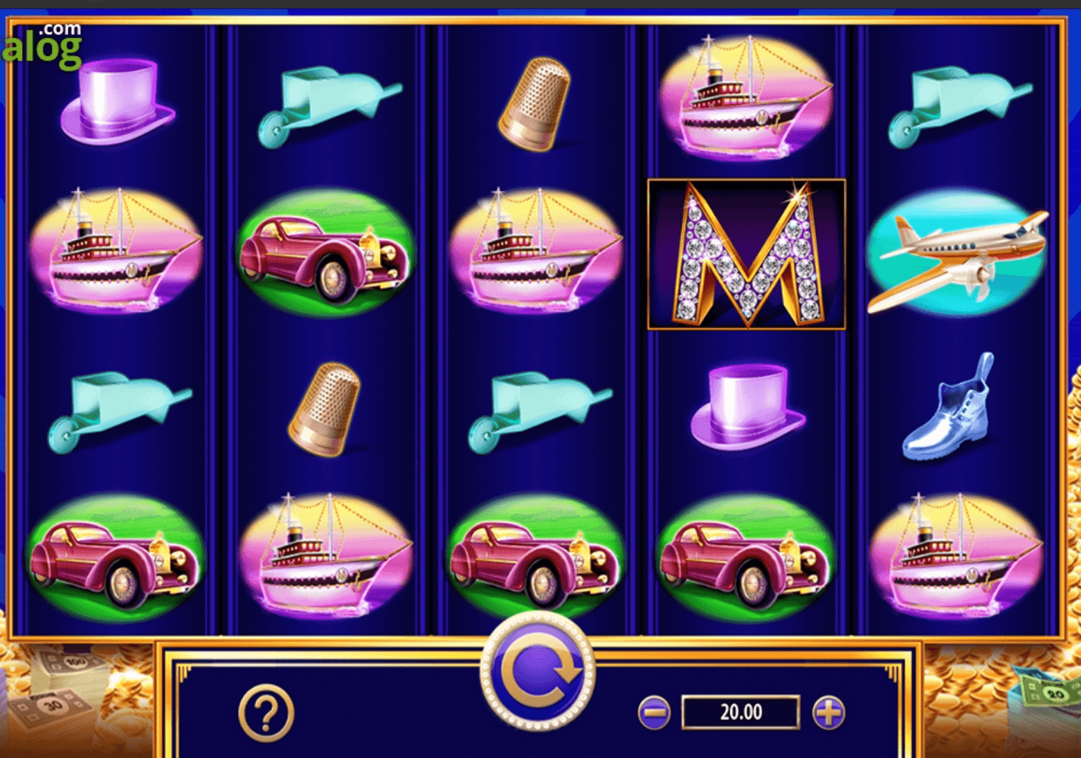 Monopoly Big Money Reel Light & Wonder www Joker388