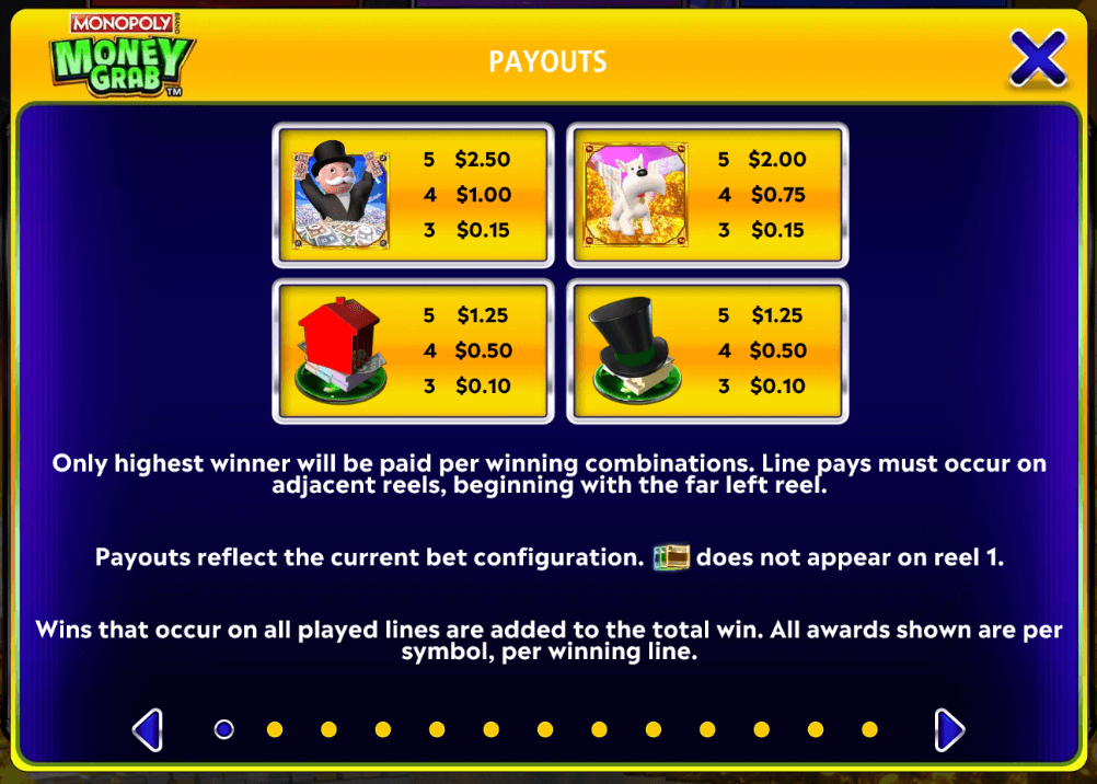 Monopoly Money Grab Light & Wonder wwwJoker123c net