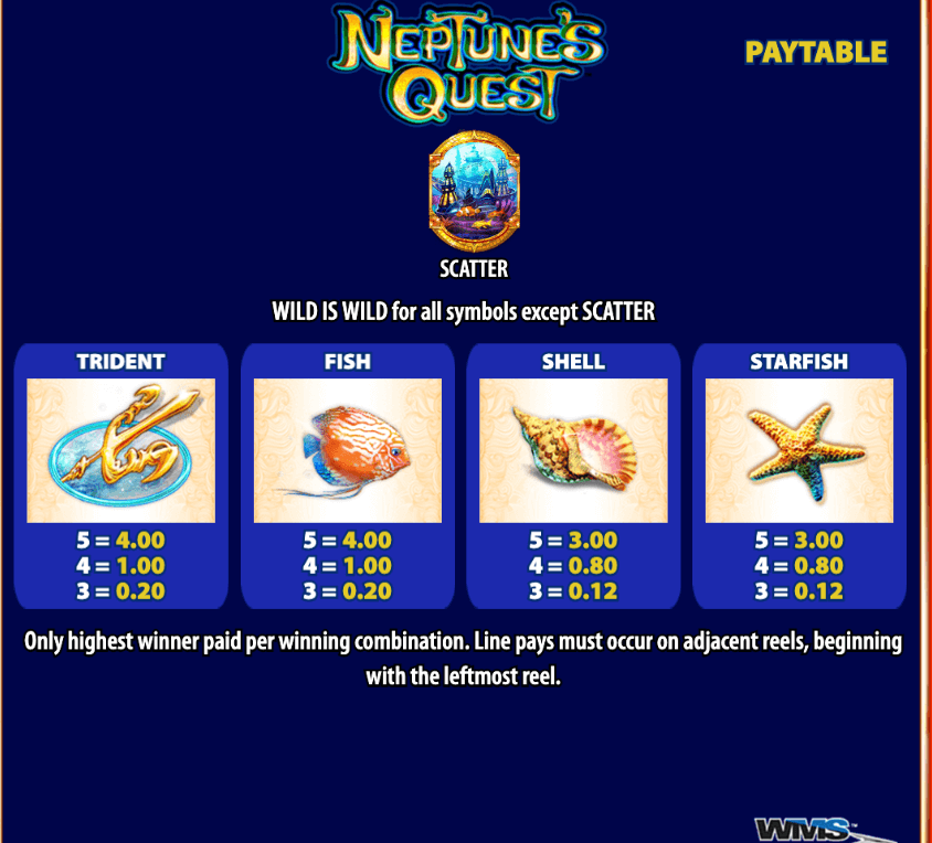 Neptune's Quest Light & Wonder Joker1234