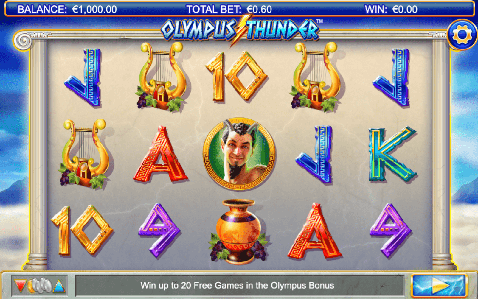 Olympus Thunder Light & Wonder 123Joker game