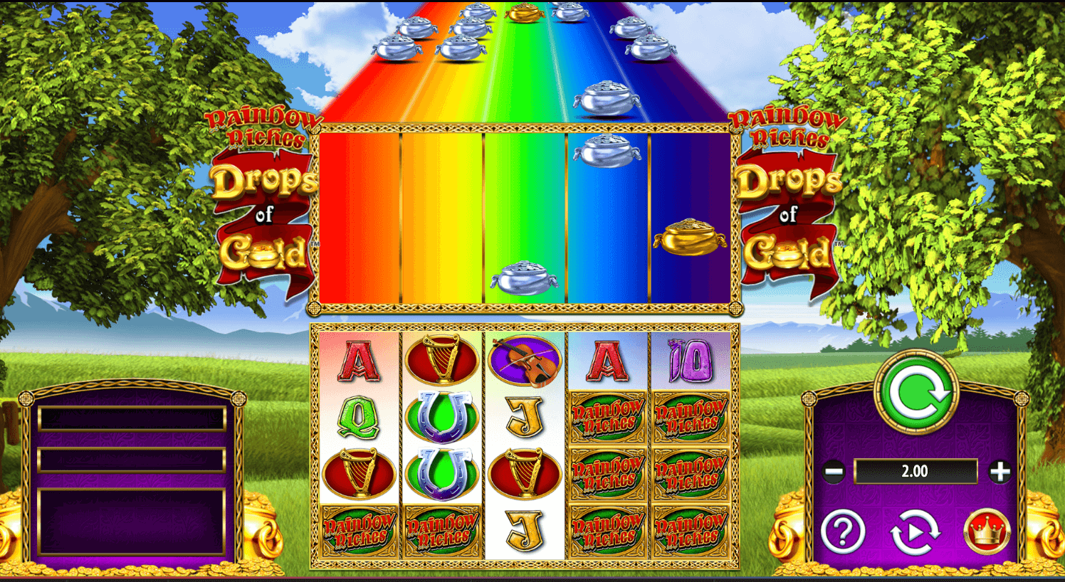 Rainbow Riches Drops of Gold Light & Wonder Joker1234