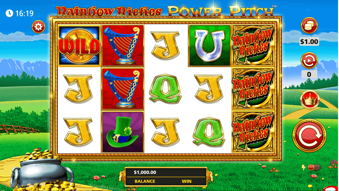 Rainbow Riches Power Pitch Light & Wonder Joker123th