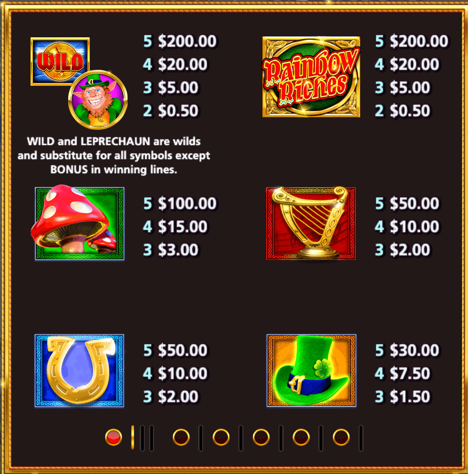 Rainbow Riches Rainbow Frenzy Light & Wonder Joker1234
