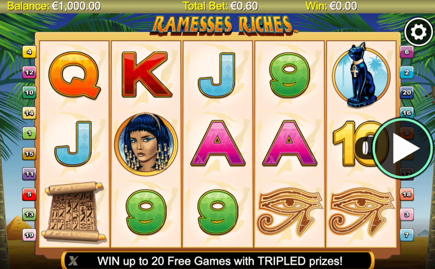 Ramesses Riches Light & Wonder Joker mobile